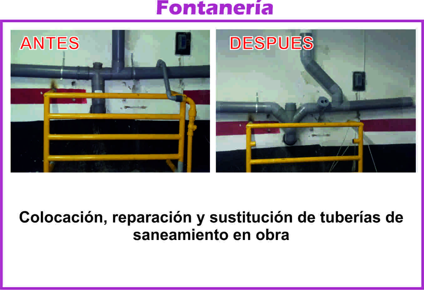 servicio fontaneria